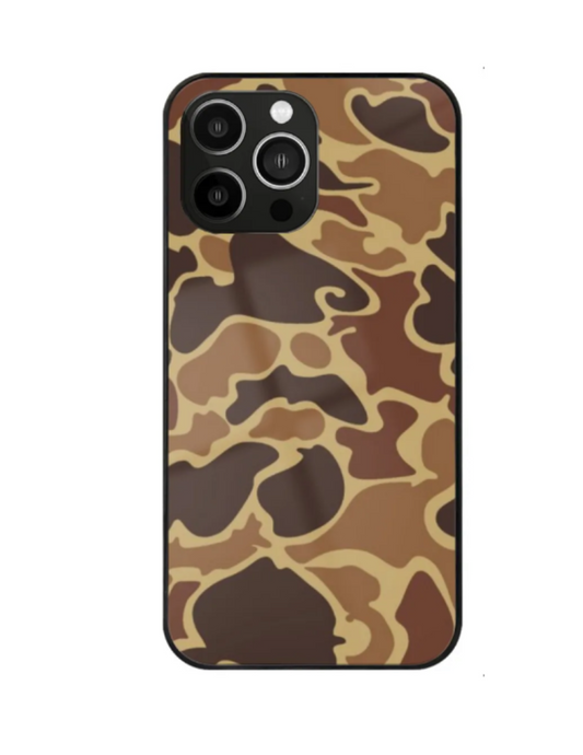 Old school camo phone case