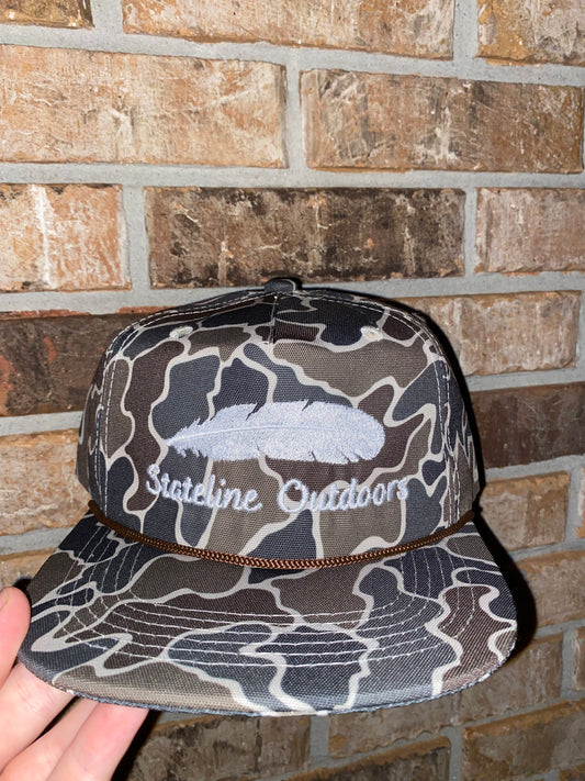 Gramps camo rope hat