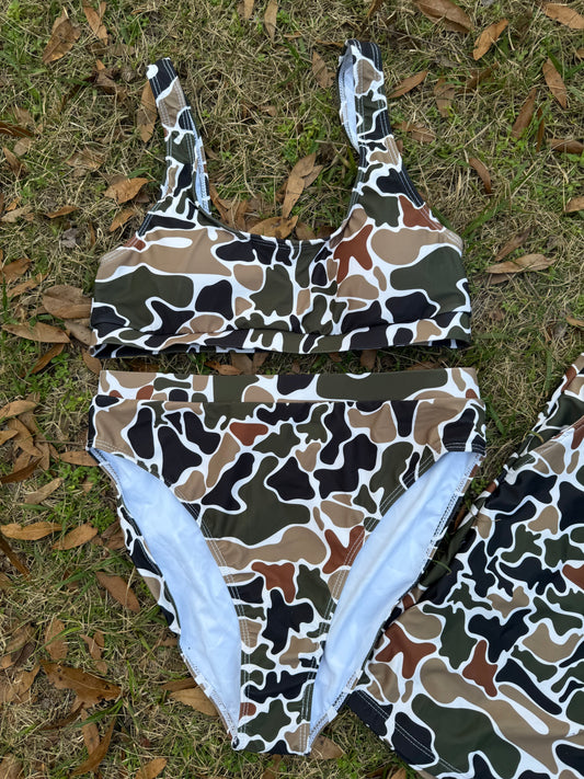 : WOMENS OLD SCHOOL CAMO